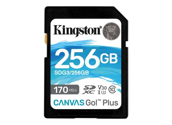 Kingston Canvas Go! Plus SD Memory Card 256GB